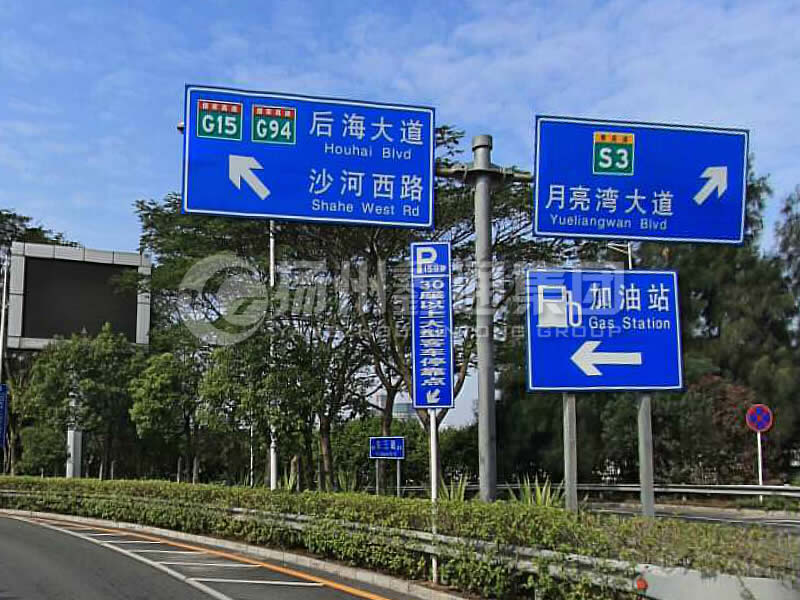 BZG-009，交通標(biāo)志桿，T型交通標(biāo)志桿