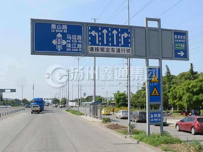 BZG-012，交通標(biāo)志桿，框架交通標(biāo)志桿