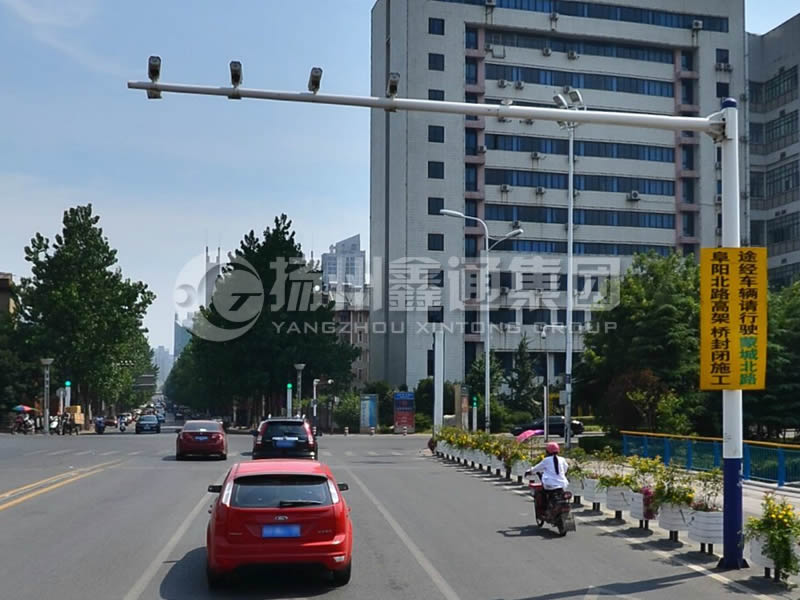 DJG-009，電子警察桿，圓錐電警桿