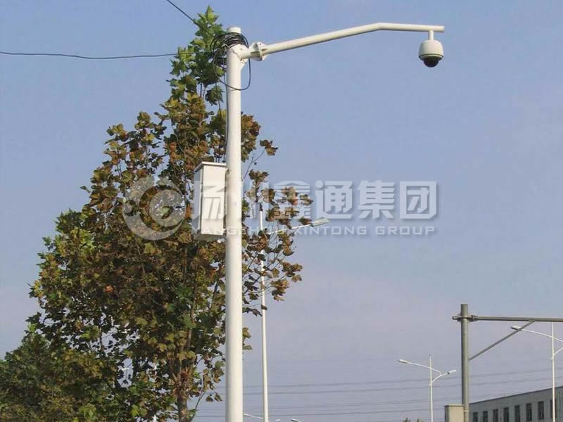 DJG-013，電子警察桿，單臂球機桿